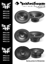 Rockford Fosgate RFD1208 Manuale utente