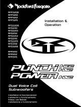 Rockford Fosgate Punch HE2 Manuale utente