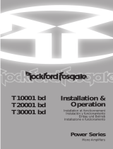 Rockford Fosgate T20001 BD Manuale utente