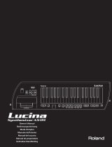 Roland Lucina AX-09 Manuale del proprietario
