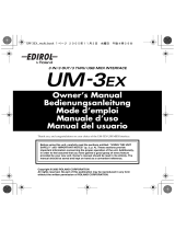 Edirol UM-3EX Manuale del proprietario