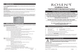 Rosen Entertainment Systems T12 Manuale utente