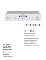 Rotel RA-11 Manuale del proprietario