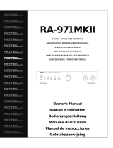 Rotel RA-971 MKII Manuale del proprietario