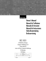 Rotel RCC-1055 Manuale utente