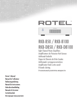 Rotel RKB-8100 Manuale del proprietario