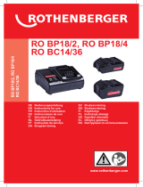 Rothenberger Battery charger RO BC14/36 Manuale utente