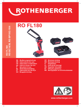 Rothenberger LED lamp RO FL180 Manuale utente