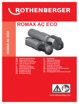 Rothenberger Press machine ROMAX AC ECO set Manuale utente