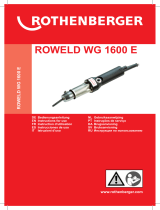 Rothenberger ROWELD WG 1600 E Manuale utente