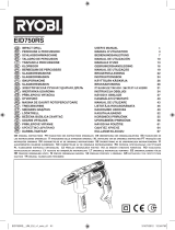 Ryobi EID750RS Manuale utente
