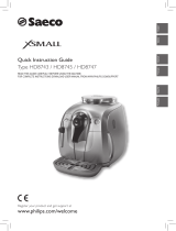 Saeco Xsmall HD8743 Manuale utente