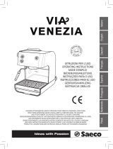 Saeco Via Venezia SIN 006XN Manuale utente