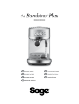 Sage THE BAMBINO PLUS STAINLESS STEEL (SES500BSS4EEU1) Manuale del proprietario