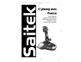 Saitek Cyborg evo Force Feedback Manuale utente