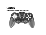 Saitek P2900 Wireless Gamepad Manuale utente