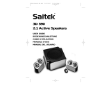 Saitek 3D 590 2.1 Active Speakers Manuale utente