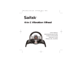 Saitek 4 in 1 Vibration Wheel Manuale utente