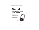 Saitek CYBORG 5.1 HEADSET Manuale utente