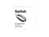 Saitek Gaming Mouse Manuale del proprietario