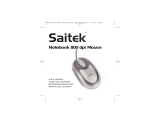 Saitek Notebook 800 dpi Manuale utente