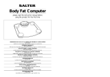 Salter Housewares Body Fat Computer Manuale utente