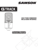Samson G Track Manuale utente