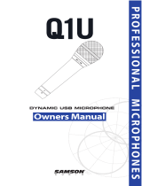 Samson Q1U Manuale utente