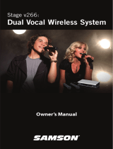 Samson Technologies Stage 266: Dual Handheld Wireless System Manuale utente