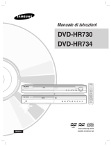 Samsung DVD-HR734 Manuale utente