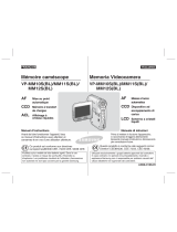 Samsung VP MM10S, MM10SBL Manuale utente