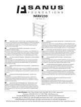 Sanus Sanus Natural AV Foundations NFAV230 Manuale utente