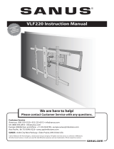 Sanus VLF220 Guida d'installazione