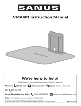 Sanus VMA401 Guida d'installazione