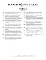 Sanus VMPL50 Manuale utente