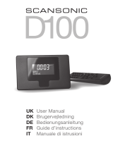Scansonic D100 Manuale utente