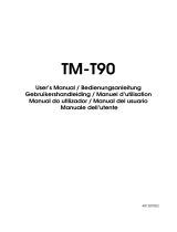 Seiko TM-T90 Manuale utente