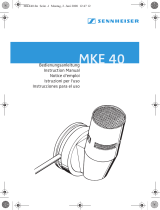 Sennheiser MKE 40-4 Manuale utente