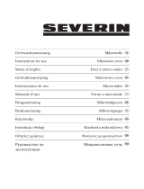 SEVERIN MW 7845 - FOUR A MICRO-ONDES Manuale del proprietario