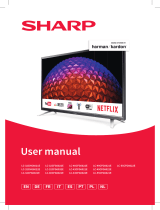 Sharp D32CF6022KB20G Manuale utente