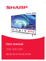 Sharp LC-55CUG8462ES Manuale utente