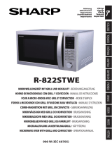 Sharp R-822STWE Manuale del proprietario
