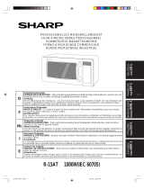 Sharp R15AT Horeca Pro Manuale del proprietario