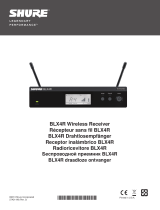 Shure BLX24R/PG58 UHF Wireless System S8 Manuale utente