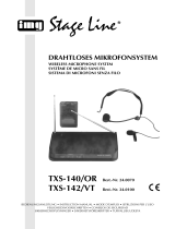 Shure Microphone TXS-142/VT Manuale utente