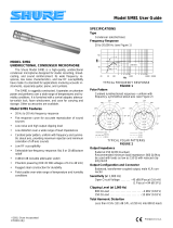 Shure SM81 Kondensator-Kleinmembranmikrofon Manuale del proprietario