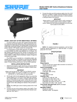 Shure UA870 Manuale utente