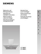 Siemens Chimney Hood Manuale del proprietario