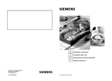 Siemens Gas Hob Manuale del proprietario