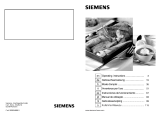 Siemens ER626YB90E/01 Manuale utente